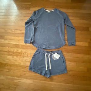 New! Thread & Supply unwind Lounge set in washed indigo